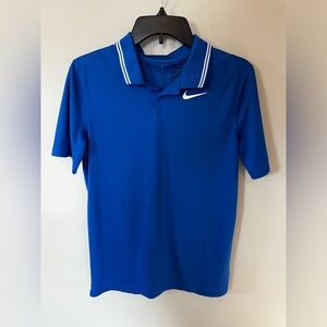 Nike Boys Blue Polo (Golf ) Shirt